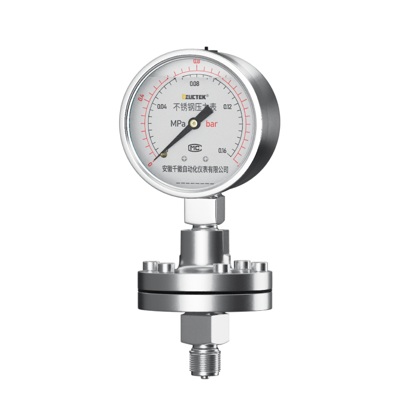 隔膜耐震压力表